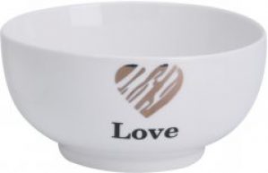 Пиала Excellent Houseware 6.8x14.8 см (Q75900240_love_gold_heart)