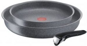 Набор сковородок Tefal Ingenio Mineralia Force 22 и 26 см + съемная ручка (L6829072)