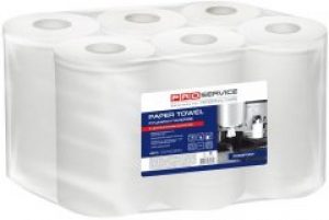 Бумажное полотенце PRO service Comfort двухслойное с центральным извлечением 75 м 6 рулонов (33700800)