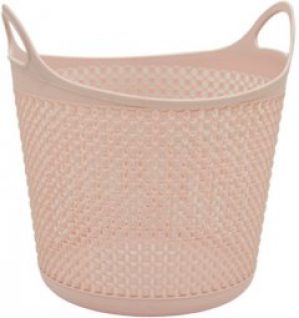 Корзина с ручками Proff Flexy 25 х 25 х 27 см Розовая (PF2601845/P)