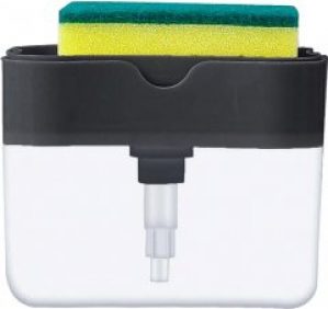 Диспенсер для моющего средства с местом для губки Sponge Caddy Графит (2000992406222)