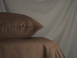 Простынь Pavia Сатин Saten2 160х240 см Kahve (401244)