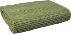 Махровое полотенце Home Line Verona 139501 50х90 см Зеленое (2600001395013)