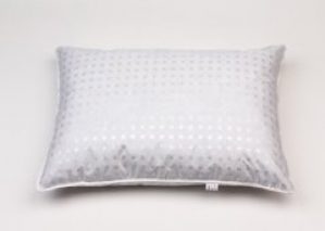 Подушка пухо-перьевая 50% пух/50% перо 70х70 см голубая