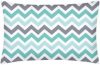 Наволочка Cosas Zig zag Mint-Grey 50х70 (4822052044391)