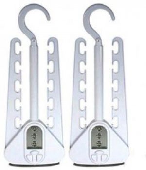 Двойная вешалка для хранения Supretto Дуал Хенгер 36 х 14 х 2 см Белая (5259)