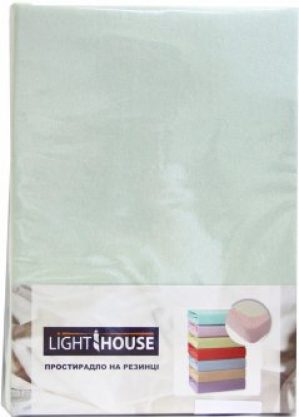 Простынь на резинке LightHouse 90х200+25 Мятная (2200000546487)
