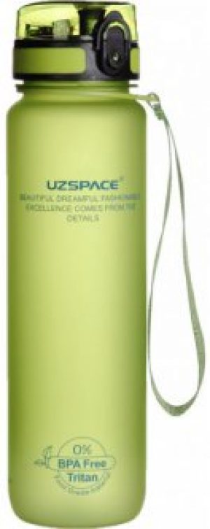 Бутылка для воды Uzspace Frosted 1 л Зеленая (3038GN)