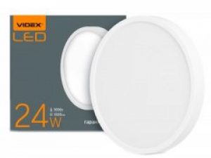 Светильник точечный VIDEX 24W 5000K 220V (24884)