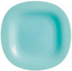 Тарелка десертная Luminarc Carine Light Turquoise квадратная 19 см (P4246)