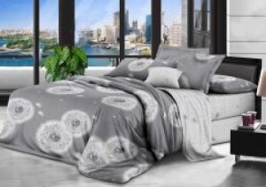 Комплект постельного белья Королева Ночи Бязь 145х215 Полуторный 546