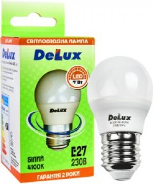 Светодиодная лампа Delux BL50P 7Вт 4100K 220В E27 (90011759)
