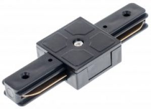 Соединитель для шинопровода Brille HD-20S BK прямой (48-084)