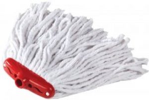 Моп веревочный Uctem Standard 30x16 см Белый с красным (18400300)