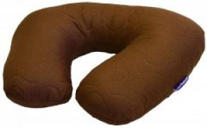 Подушка для путешествий LightHouse Путешественница 38х43х10 см Коричневая (2200000547651)