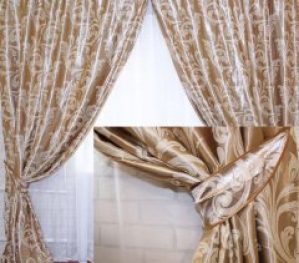 Комплект готовых штор блэкаут VR текстиль