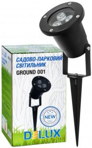 Светильник садово-парковый DELUX GROUND 001 LED 3W 5000К IP44 (90012935)