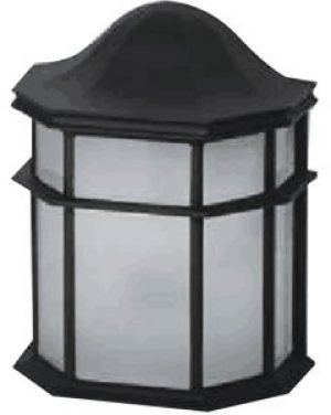 Настенный уличный светильник Brille GL-110 AМ BK (34-288)