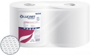 Бумажные полотенца Lucart Airtech Select 370 1 слой 370 отрывов 2 рулона (851255)