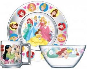 Набор детской посуды ОСЗ Disney Принцессы Дисней 3 предмета (18с2055 ДЗ Принцессы)