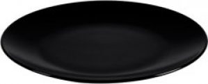 Тарелка обеденная Ipec Monaco круглая 26 см Черная (30902232)