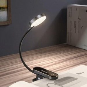 Универсальная аккумуляторная LED лампа на клипсе Baseus Comfort Riading Mini Clip Lamp (DGRAD-0G)