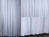 Тюль VR текстиль шифон с пришитой тесьмой. Код 625тшб. 600х250см. Белый