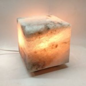 Соляной светильник EcoDecorLamp Куб средний