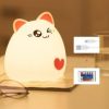 Силиконовый ночник «Super Cat» 3DTOYSLAMP розовый с пультом ДУ