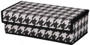 Короб на липучке Handy Home Scotland 32х16х10 см Белый Черный (UC-125)