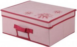 Короб с крышкой Handy Home Хризантема 40х30х16 см Розовый (UC-80)