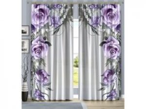 Комплект фотоштор Весенняя сказка Top Shop Фиолетовый