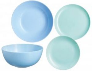 Сервиз Luminarc Diwali Light Turquoise & Blue из 19 предметов (P4359)