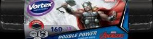 Пакеты Vortex для мусора Max многослойные Thor черные 160 л х 10 шт (16119706)