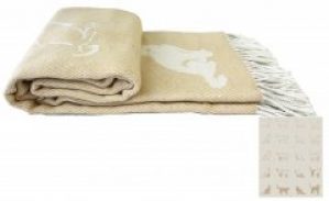 Плед LightHouse Cats 140х200 Бежевый (2200000552082)