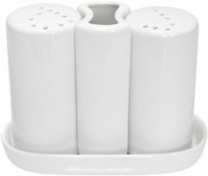 Набор для соли и перца на подставке Helfer c подставкой для зубочисток 4 предмета (21-04-241)