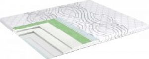 Тонкий матрас-топпер Smart Mattresses Eco Green Tea 60х120 см (1012021-1-1) (ROZ6400058629)
