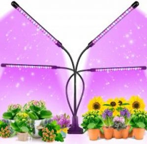 Светодиодная Фитолампа GrowLight для Выращивания Комнатных Растений Full Spectrum (OJ146IU)