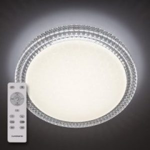 Потолочный светодиодный светильник с пультом ДУ LUMINARIA AKRILIKA SOTA 40W R400 SHINY 220V IP20
