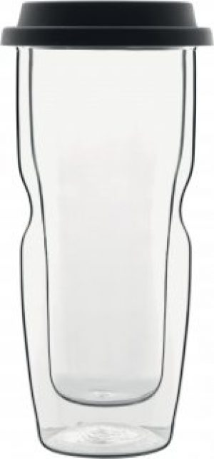 Чашка Luigi Bormioli Thermic Glass Coffee To Go с крышкой 460 мл (12836/01)