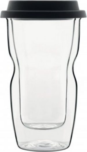 Чашка Luigi Bormioli Thermic Glass Coffee To Go с крышкой 340 мл (12837/01)