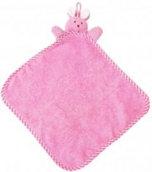 Махровое полотенце Zastelli Зайченок 34х50 Розовое (2500000962936)