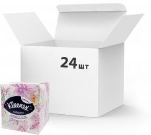 Упаковка салфеток Kleenex Collection двухслойных косметических 24 пачки по 100 шт (5029053542812) (5029054562826)
