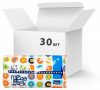 Упаковка салфеток универсальных Bella №1 Mega Pack бумажных двухслойных 30 пачек по 100+50 шт (BE-042-U150-008)