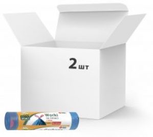 Упаковка мешков для мусора Bee Smart Bin Liner с завязками 60 л 2 шт по 10 мешков (5900942134878)