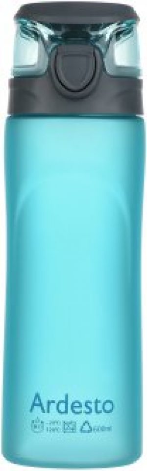 Бутылка для воды Ardesto Matte Bottle 600 мл Голубая (AR2205PB)