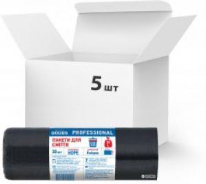 Упаковка пакетов для мусора More Goods Professional 35 л 5 уп по 30 пакетов (4820201211021)