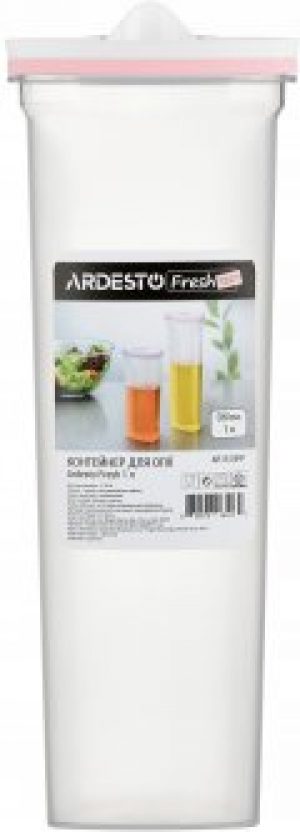 Бутылка для масла Ardesto Fresh 1 л Розовая (AR1510PP)