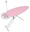 Доска гладильная Kanat Elips Gold N22 с розеткой и держателем шнура 122х44 см (EG-705/N22)