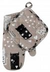 Набор рукавичка+прихватка Прованс Котики (4823093428454)